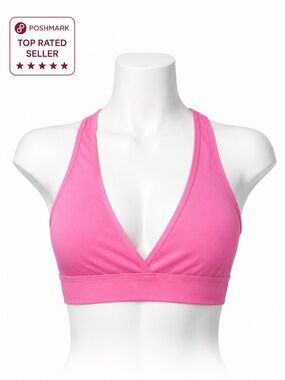 PacSun Pink Bralette Sports‎ Bra Athleisure Gym Yoga Pilates Size S